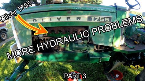 Removing cracked leaking hydraulic housing from Oliver 1855 5,109 views Nov 2, 2018 51 Dislike Share BurningDinosaurs 2. . Oliver 1755 hydraulic system problems